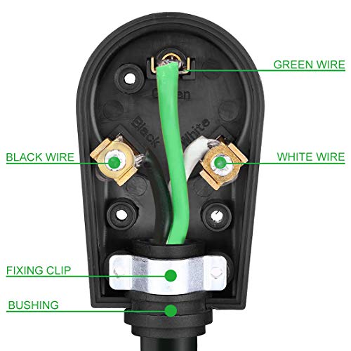Livtor 30 Amp RV Plug RV Receptacle Camper Plug Replacement Male and