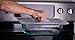 Premium Airtight Silicone Suction Lid Pan Sealer and Food Saver | Cooking and Baking Cover | Large Pan Size 12.5 x 10 Inches | Clear