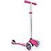 Globber Primo 3 Wheel Adjustable Height Scooter with LED Light Up Wheels