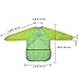 NEWCOMDIGI 10 Pack Children's Art Smock Long Sleeve Painting Apron Waterproof Painting Apron with 3 Roomy Pockets for Age 2-6