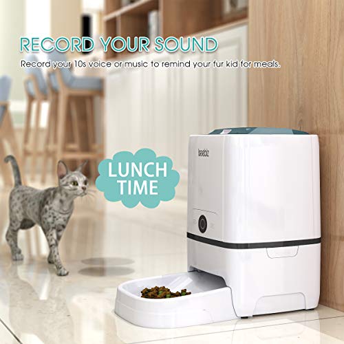 Smart Pet Feeder, Automatic Cat Dog Feeder, 6L WiFi App Control