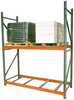 Teardrop Pallet Rack Upright - 144"H x 48"W - 30,600# cap.