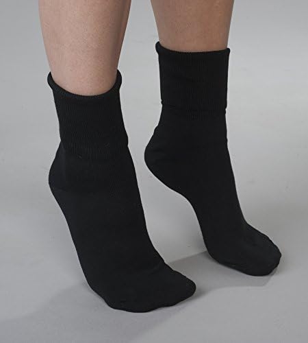 Black Buster Brown Cotton Socks - Fits Shoe Sizes 5 - 7