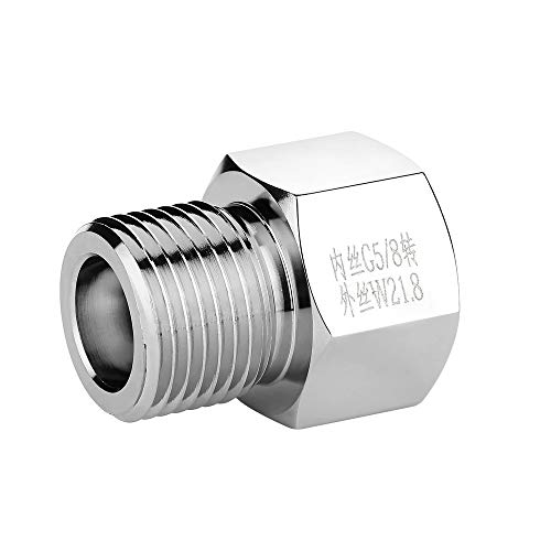 Yagote CO2 Cylinder Connector Adapter Converter for CO2 Regulator G5/8 to W21.8 - Thumbnail 2