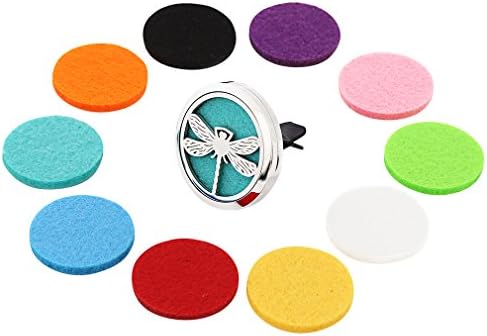 AlchemyNatura best herbal aromatherapy essential oil air freshener, diffuser, purifier, large locket for cars, vehicles and small spaces (x-large, Fire Fly)