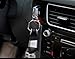 aikeec Metal Leather Car Ring Keychain Keyfob for Audi A3 A4 A5 A6 A7 Q3 Q5 Q7 TT