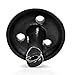 YakGear 5lb Mushroom Anchor, Black