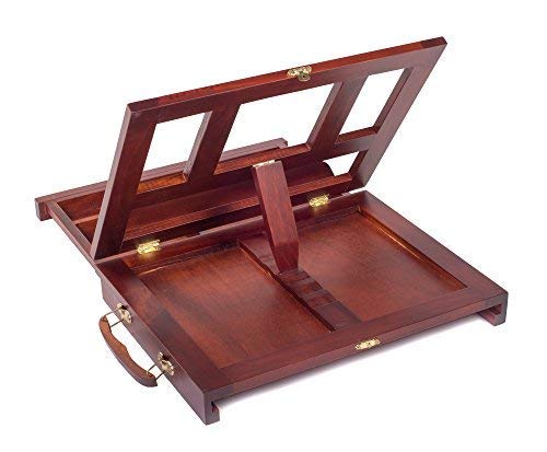 2 ZagGit+Desktop+Adjustable+Mahogany+Easel