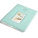 CAIUL 128 Pockets Photo Album Compatible with Fujifilm Instax Mini 12 11 7s 8 8+ 9 25 26 50s 70 90 Film, Polaroid PIC-300 Z2300 Film, Ice Blue
