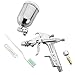 Tooluxe 31217L Mini Gravity Air Spray Gun, 90 Degree Swivel Cup, 0.5mm Nozzle, 200 CC Cup Capacity
