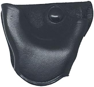 Desantis Quick Release Police Undercover Black Leather Open Top Handcuff Case