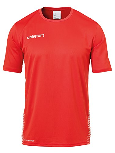 uhlsport Score Training T-Shirt Homme, Rouge/Blanc, FR : 2XL (Taille Fabricant : XXL)