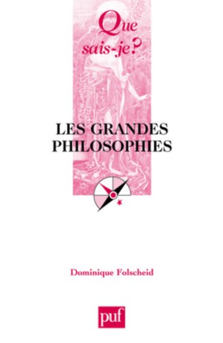 Les  grandes philosophies