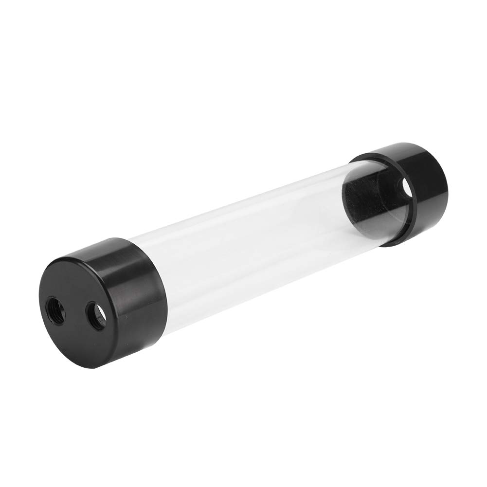 240mm PC Water Tank, PC Water Cooler Tank Safety Sealing Performance Heat Dissipation Water Cooling Tank for Computer Desktop Home Office