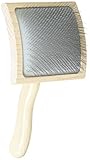 Mark VII Curved Back Large Slicker Brush by Chris Christensen
