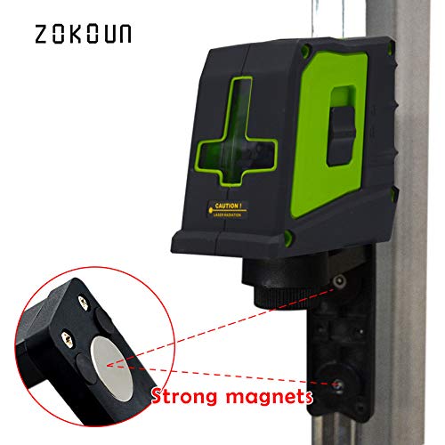 Buy Zokoun Line Laser Level Tool 100ft Green Self Leveling Laser Line