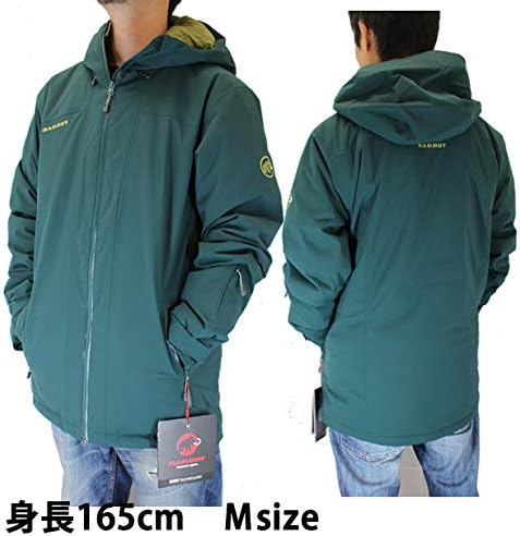 Amazon Mammut マムート スキーウェアー ジャケット Andalo Hs Thermo Hooded Jacket 1010 Dark Teal Clover マムート ウェア スノーボード Mammut スキーウェア C1 Mammut ジャケット