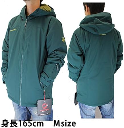 Amazon Mammut マムート スキーウェアー ジャケット Andalo Hs Thermo Hooded Jacket 1010 Dark Teal Clover マムート ウェア スノーボード Mammut スキーウェア C1 Mammut ジャケット