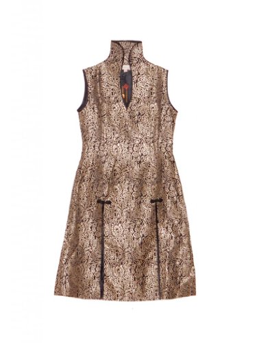 GoodOrient Women's Golden Petal A-Line Chinese Dress/Party Dress/Customized Service For Free