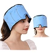 Comfpack Ice Pack for Head Migraine Relief Ice Cap Full Coverage Hot Cold Therapy Ice Pack for He...