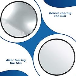 Maitys 2 Pcs Convex Mirror Acrylic Safety Security