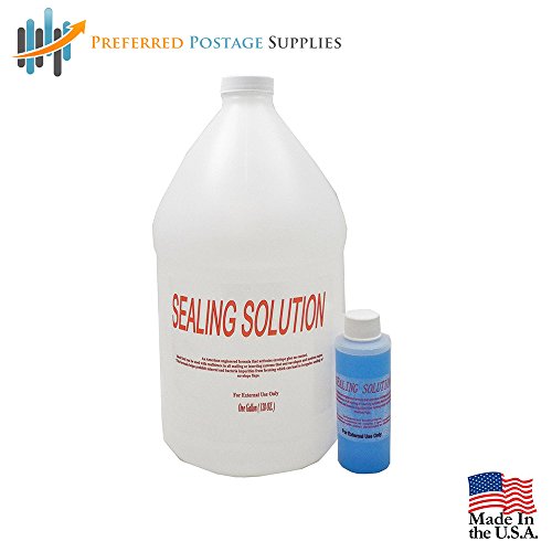 One 4 Oz. Bottle High Performance Sealing Solution Concentrate (Empty Gallon Jug Included) Makes One Gallon of Sealing Solution DM Series Mailing Systems