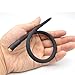 Length 35cm Handled Urethral Stretching Bladder Toys Relieve Stress Toys For Men Relaxing (5.5mm(dia), black)