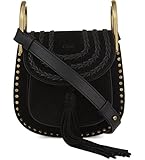 CHLOÉ WOMEN'S 3S1219H68001 BLACK LEATHER SHOULDER BAG