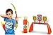 Archery Bow and Arrow Shooting Toy Set - Kids Indoor Outdoor Game with Target, Quiver and 3 Suction Cup Arrows