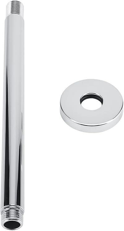 Garosa 10 Inch Stainless Steel Shower Arm Extension Wall Mounted Bathroom
