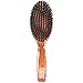 Torino Pro Soft Wave Brush #1140 - By Brush King - Oval Palm/Military with Long Handle 360 Waves Brush