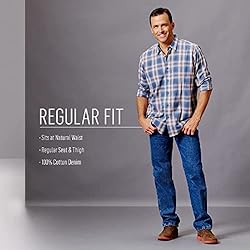 Wrangler Authentics Men's Classic 5-Pocket Regular