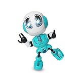 Orland Kids Voice Recording and Voice Changer Intelligent Robot,360 Rotating with Lights & Music,Best Early Educational Development Gift, Christmas Year and Birthday Gift (Blue)