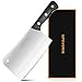 SPEVORIX Meat, 7 inch Cleaver Butcher Stainless Steel Kitchen Ergonomic Handle，Chinese Chef Knife Multipurpose Use for Ho