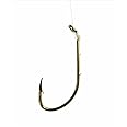 Eagle Claw Eagle Claw 139 H Baitholder Snelled Fish Hook 6 Piece ' Bronze