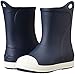 crocs Bump It Rain Boot , Navy/Oyster, 6 M US Toddler