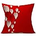 Happy Valentine's Day Pillow Case Throw Cushion Cover Sofa Home Car Party Decor
