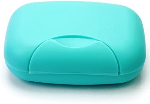 Weavimo Plastic Soap Case Holder Container Box Home Outdoor Hiking Camping Travel (Blue)
