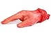 ONEDONE Severed Hand Scary Bloody Fake Human Body Parts Halloween Prop Cospaly