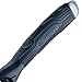 Kent KB Minihog Headhog Small Travel Detangling Hair Brush, Black Rubber Cushion Detangler Brush and Scalp Brush, Firm Rounded Plastic Bristles for Women Men and Kids Everyday Care, Made in England