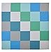 ECR4Kids ELR-031F-CT Softzone Patchwork Toddler Foam Play Mat, 58