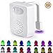 Ailun Toilet Night Light Motion Activated LED Light Aromatherapy 16 Colors Changing Toilet Bowl Illuminate Nightlight for Bathroom Battery Not Included [1 Pack]