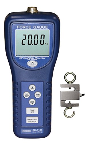 REED Instruments SD-6100 SD Series Force Gauge Datalogger, 220lbs (100kg)