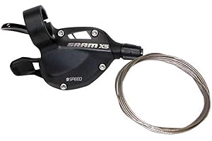 SRAM X.5 Rear Trigger Shifter for 9 Speed Drivetrains, Black, 9 Speed