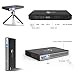 Mini Projector Portable 3D DLP-Link Smart Video for iOS/Android Wireless Screen Sharing Support 4K 250 Ansi Lumens Android 6.0.1 Powerful Speakers Dual WiFi Bluetooth HDMI Keystone Correctionthumb 1