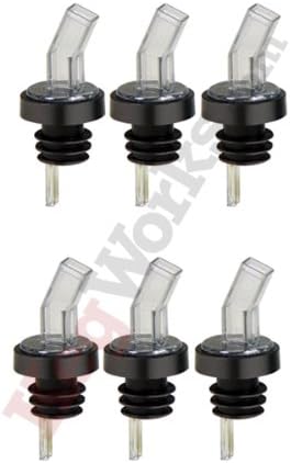 Screen Liquor Bottle Pourers: 12 Pourers