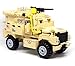inFUNity Army Vehicle Cougar MRAP Building Blocks, Good with Army Minifigures, Military Vehicles
