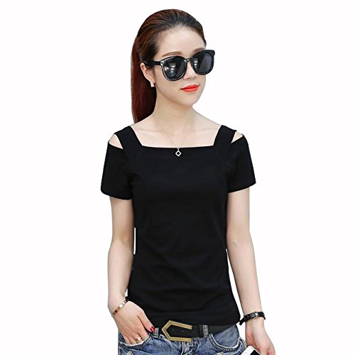 Women's Crepe Top (Black) Size; X-Large