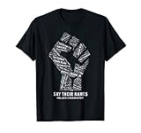 Say Their Names: Black Lives Matter T-Shirt