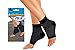 OrthoSleeve FS6 Compression Foot Sleeve (One Pair) for Plantar Fasciitis, Heel Pain, Achilles Tendonitis and Swelling